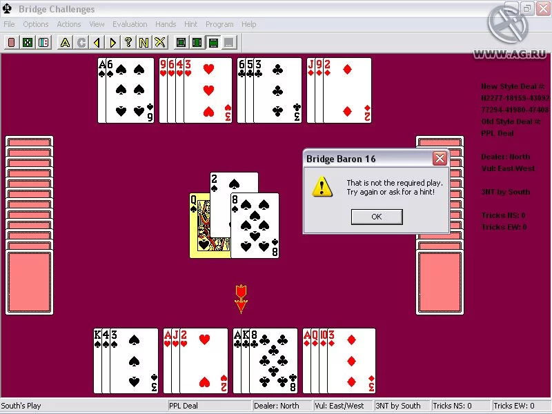 Изображение игры: Bridge Baron 16