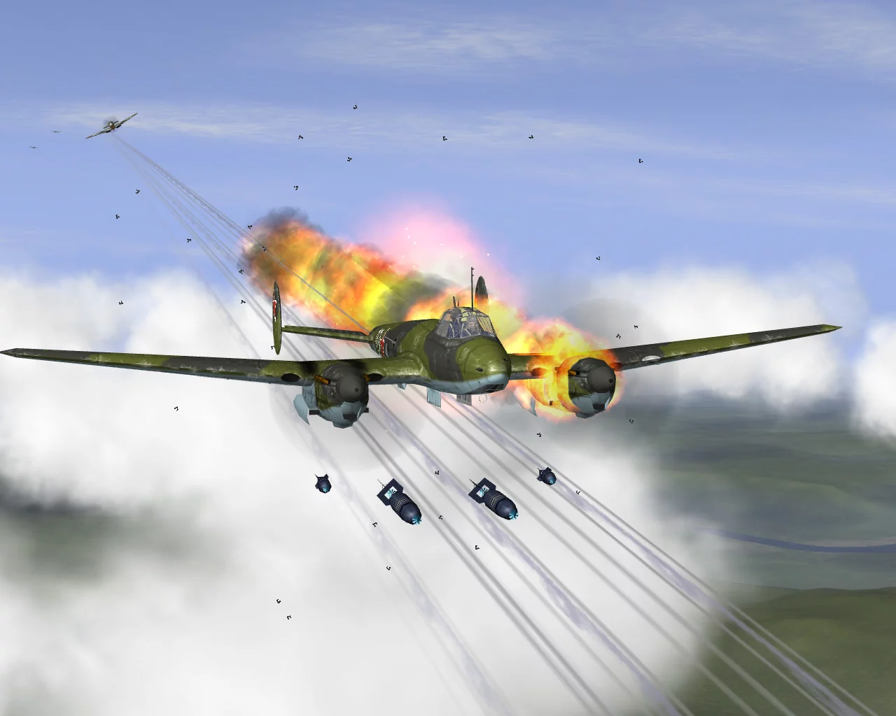 Изображение игры: IL-2 Sturmovik: Pe-2