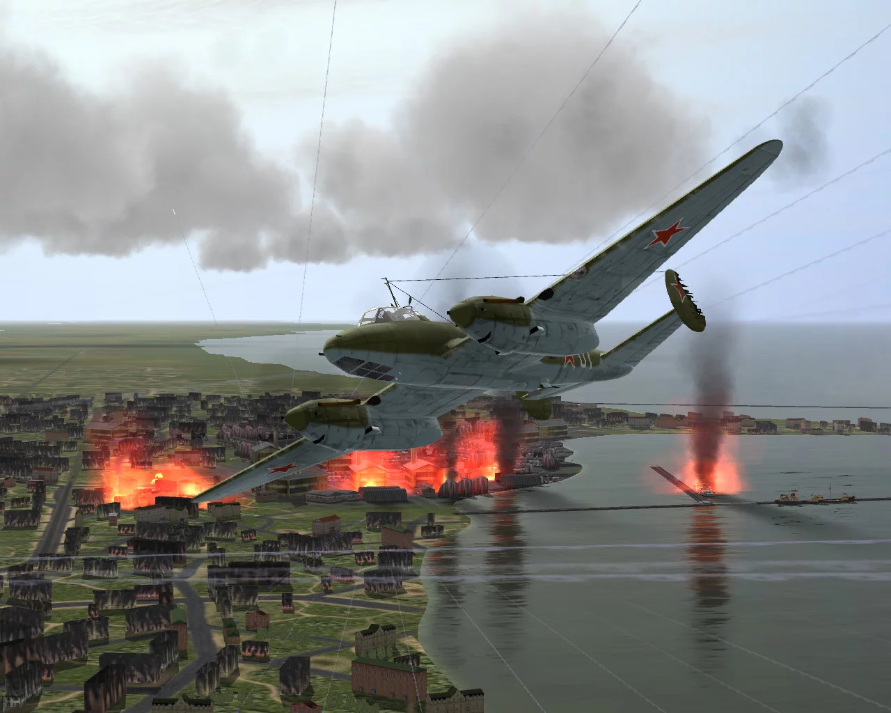 Изображение игры: IL-2 Sturmovik: Pe-2
