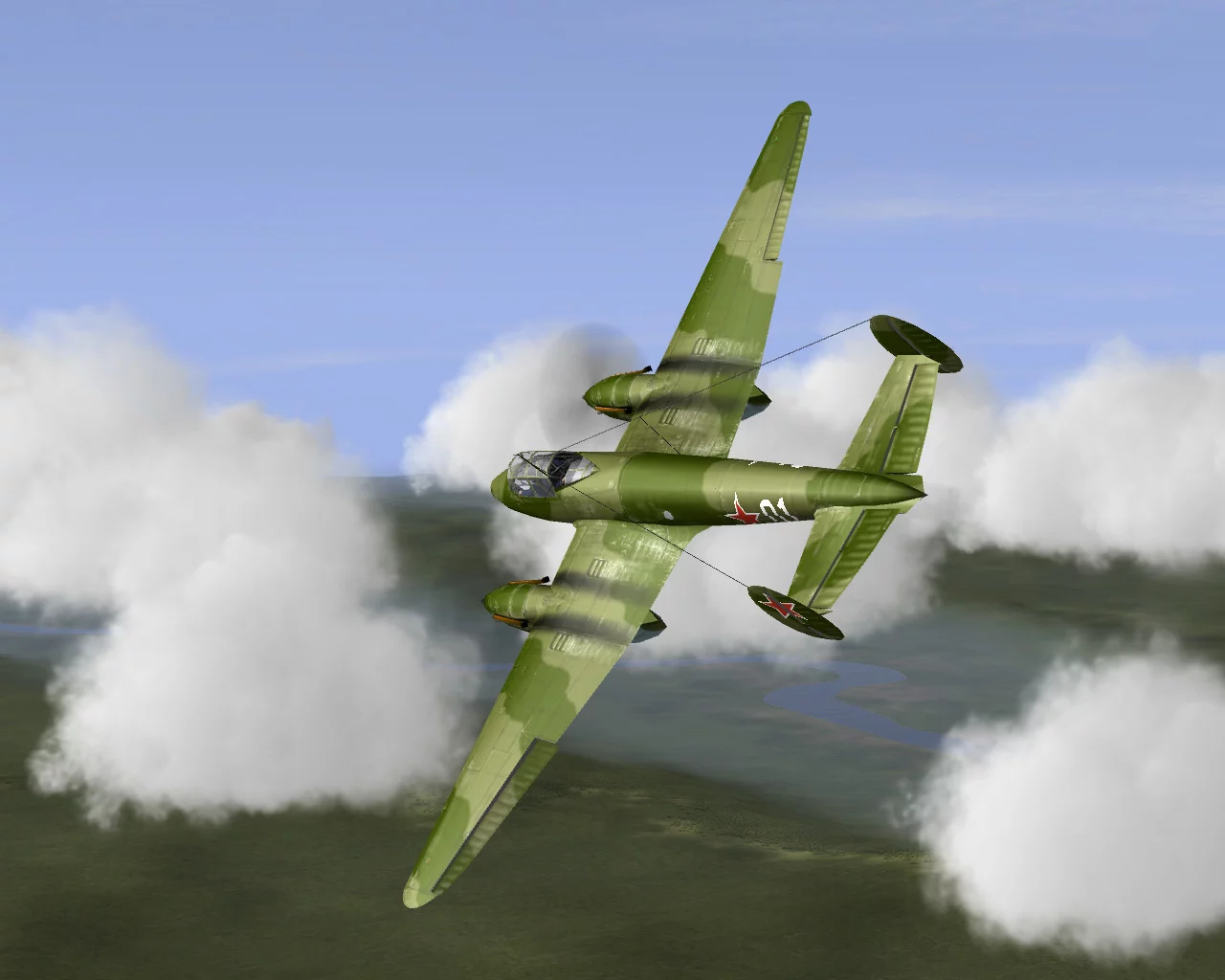 Изображение игры: IL-2 Sturmovik: Pe-2