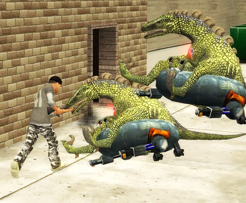 Изображение игры: DinoHunters