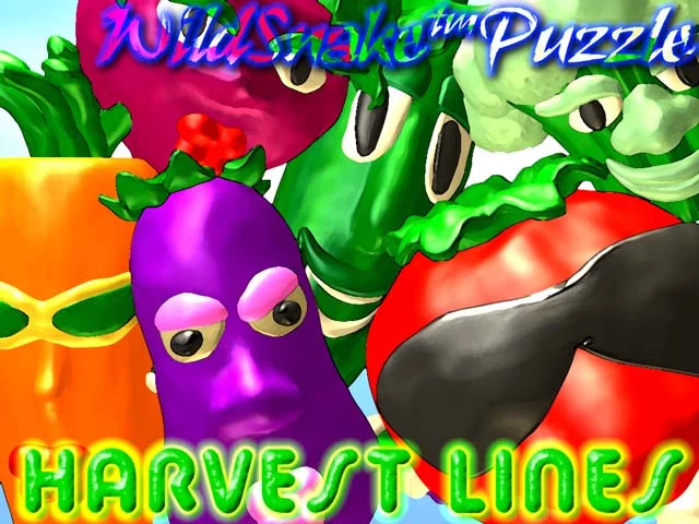 Изображение игры: WildSnake Puzzle: Harvest Lines