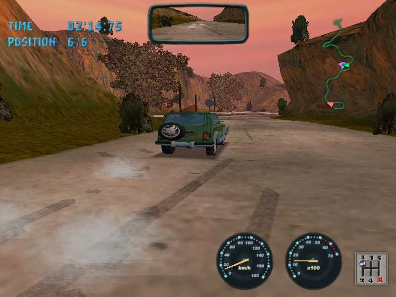 Изображение игры: No Brakes: 4x4 Racing