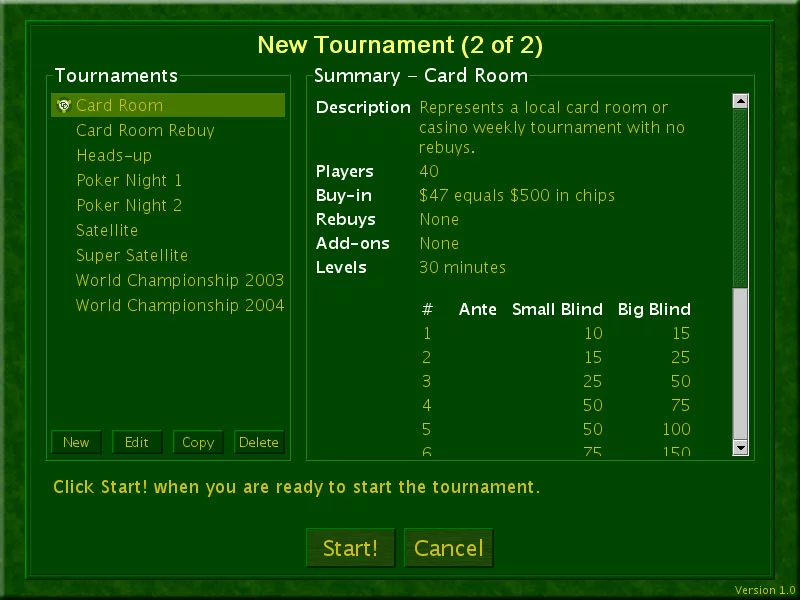 Изображение игры: DD Tournament Poker: No Limit Texas Hold'em