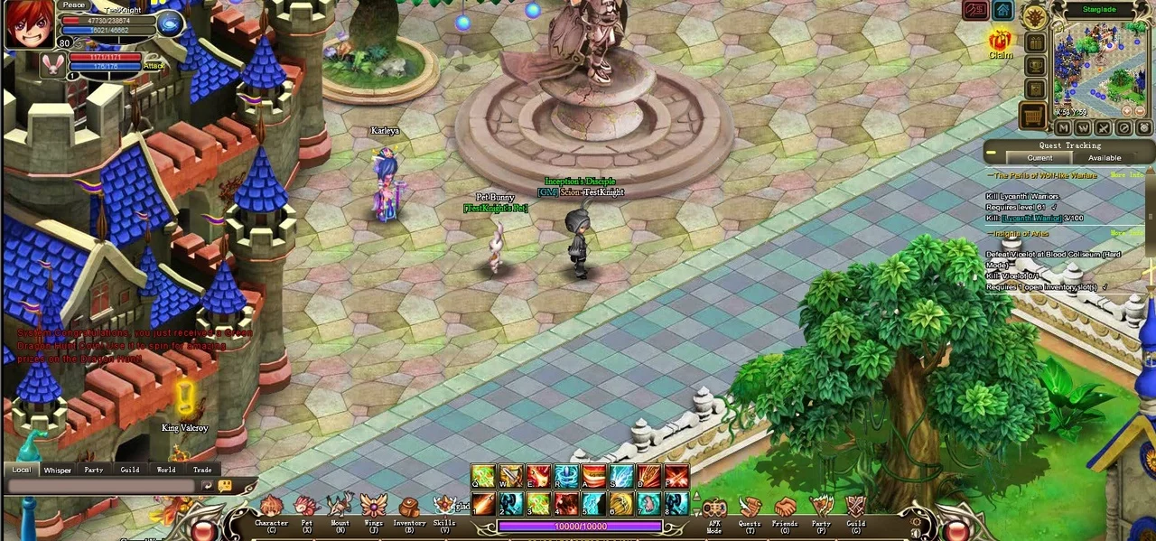 Изображение игры: Crystal Saga
