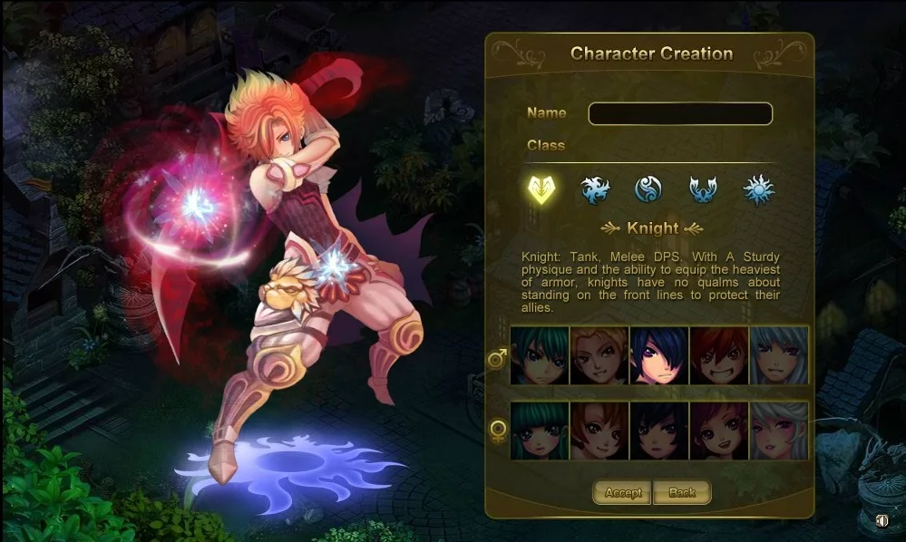 Изображение игры: Crystal Saga