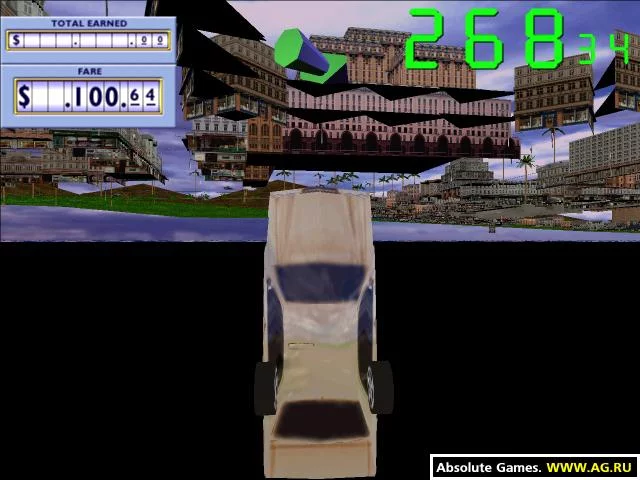 Изображение игры: Taxi Racer