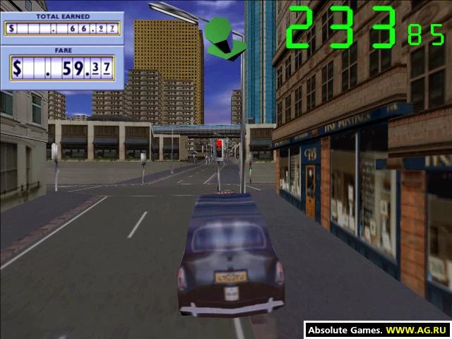 Изображение игры: Taxi Racer