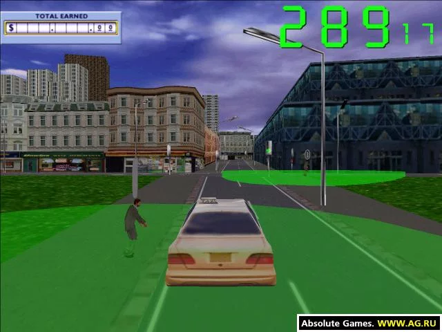 Изображение игры: Taxi Racer