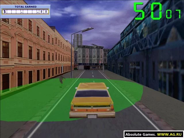 Изображение игры: Taxi Racer