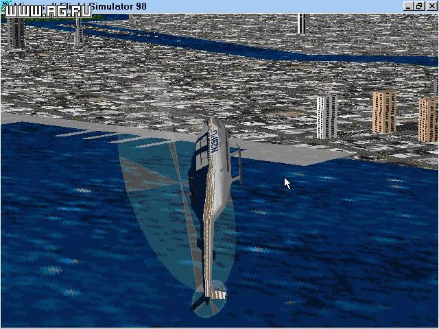 Изображение игры: Microsoft Flight Simulator '98