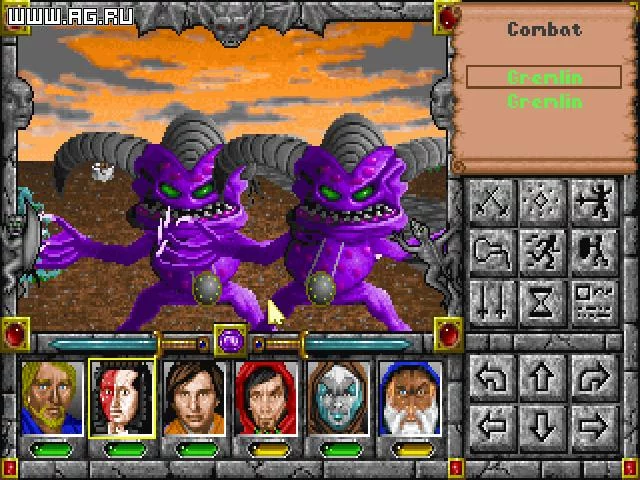 Изображение игры: Might and Magic: Swords of Xeen