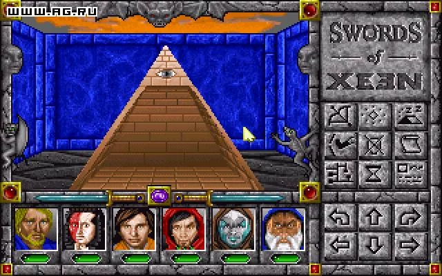 Изображение игры: Might and Magic: Swords of Xeen