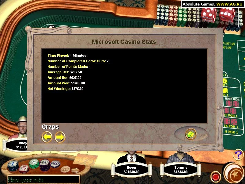 Изображение игры: Microsoft Casino