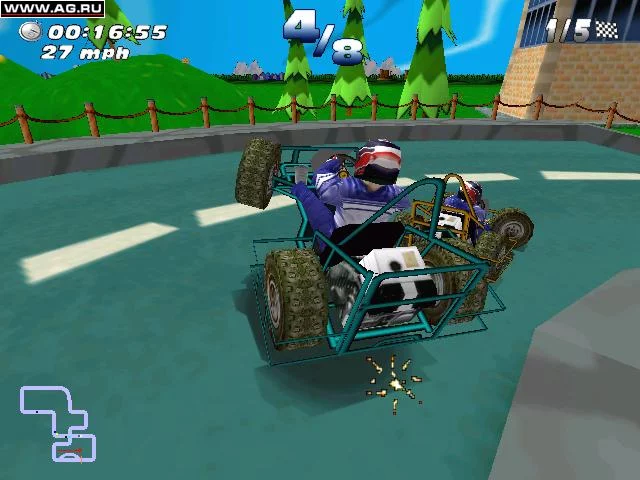 Изображение игры: Go Kart Challenge
