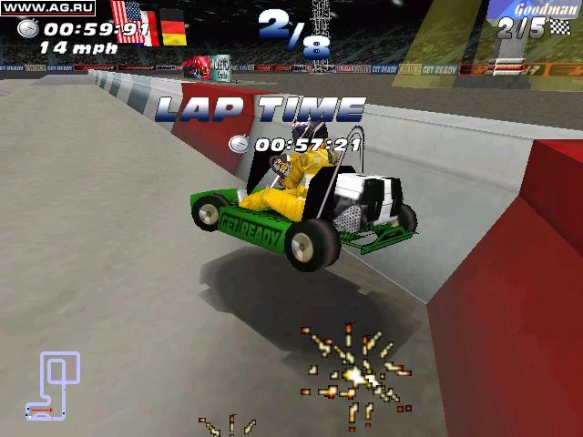 Изображение игры: Go Kart Challenge