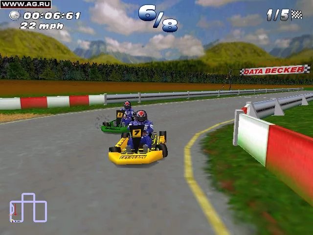 Изображение игры: Go Kart Challenge