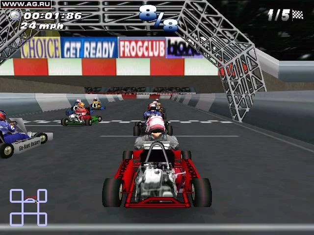 Изображение игры: Go Kart Challenge