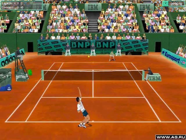 Изображение игры: Roland Garros '99