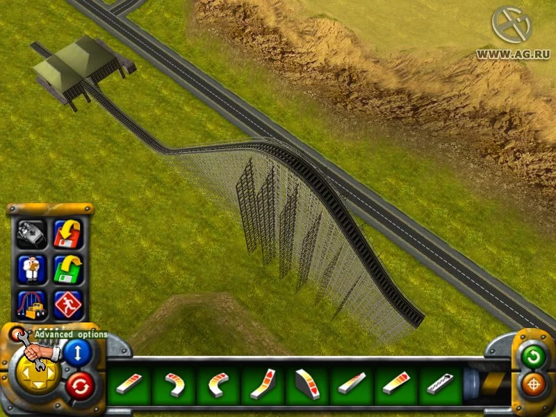 Изображение игры: Roller Coaster Factory 2