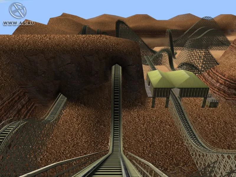 Изображение игры: Roller Coaster Factory 2