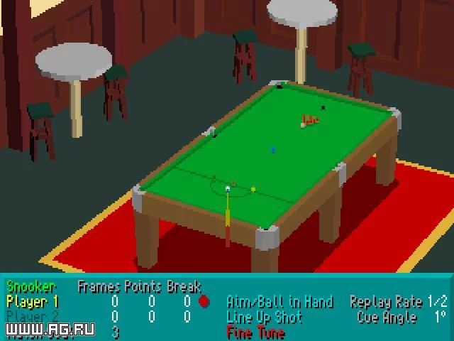 Изображение игры: Virtual Snooker