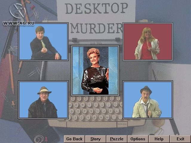 Изображение игры: Murder, She Wrote (1996)