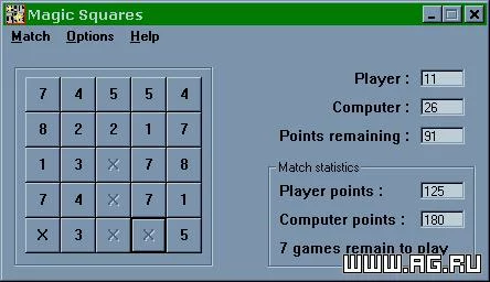 Изображение игры: Magic Squares