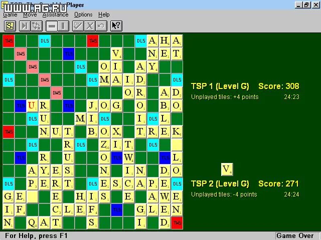Изображение игры: The Scrabble Power