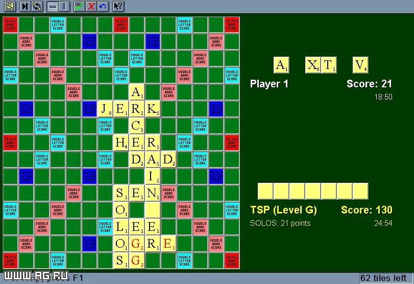 Изображение игры: The Scrabble Power