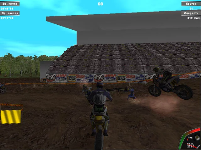 Изображение игры: Silkolene Honda Motocross GP