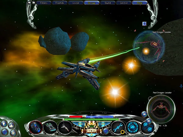 Изображение игры: Earth & Beyond