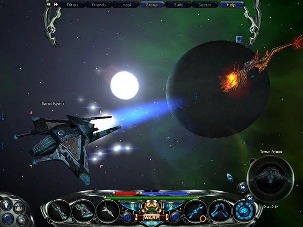Изображение игры: Earth & Beyond