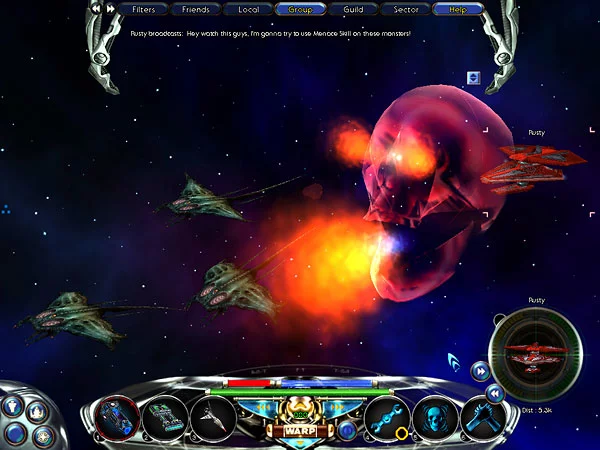 Изображение игры: Earth & Beyond