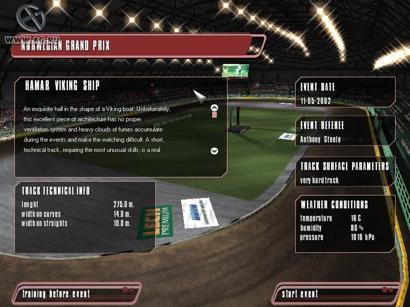 Изображение игры: FIM Speedway Grand Prix
