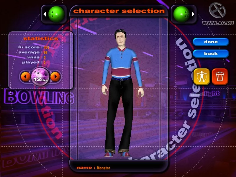 Изображение игры: Friday Night Bowling