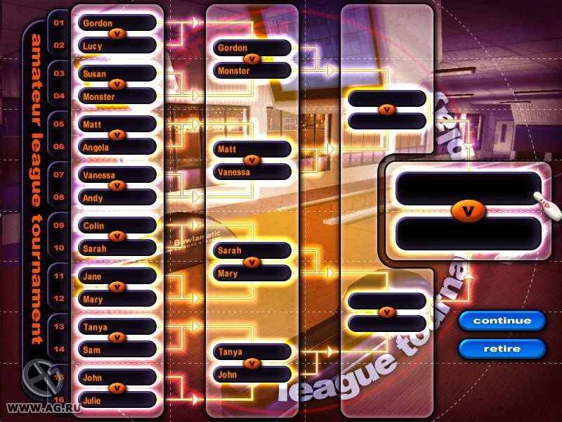 Изображение игры: Friday Night Bowling