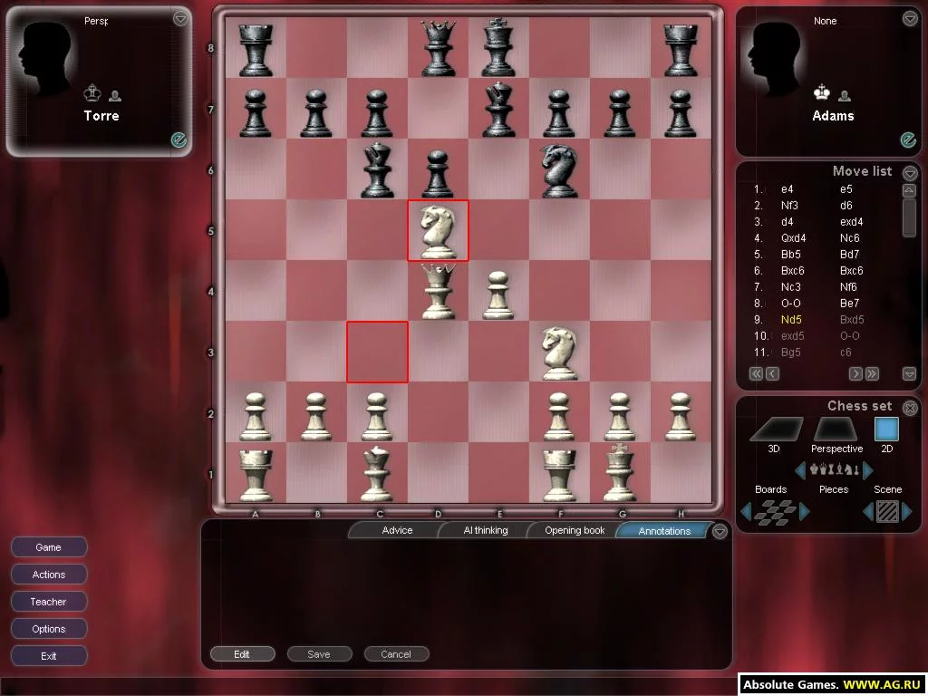 Изображение игры: Hoyle Majestic Chess