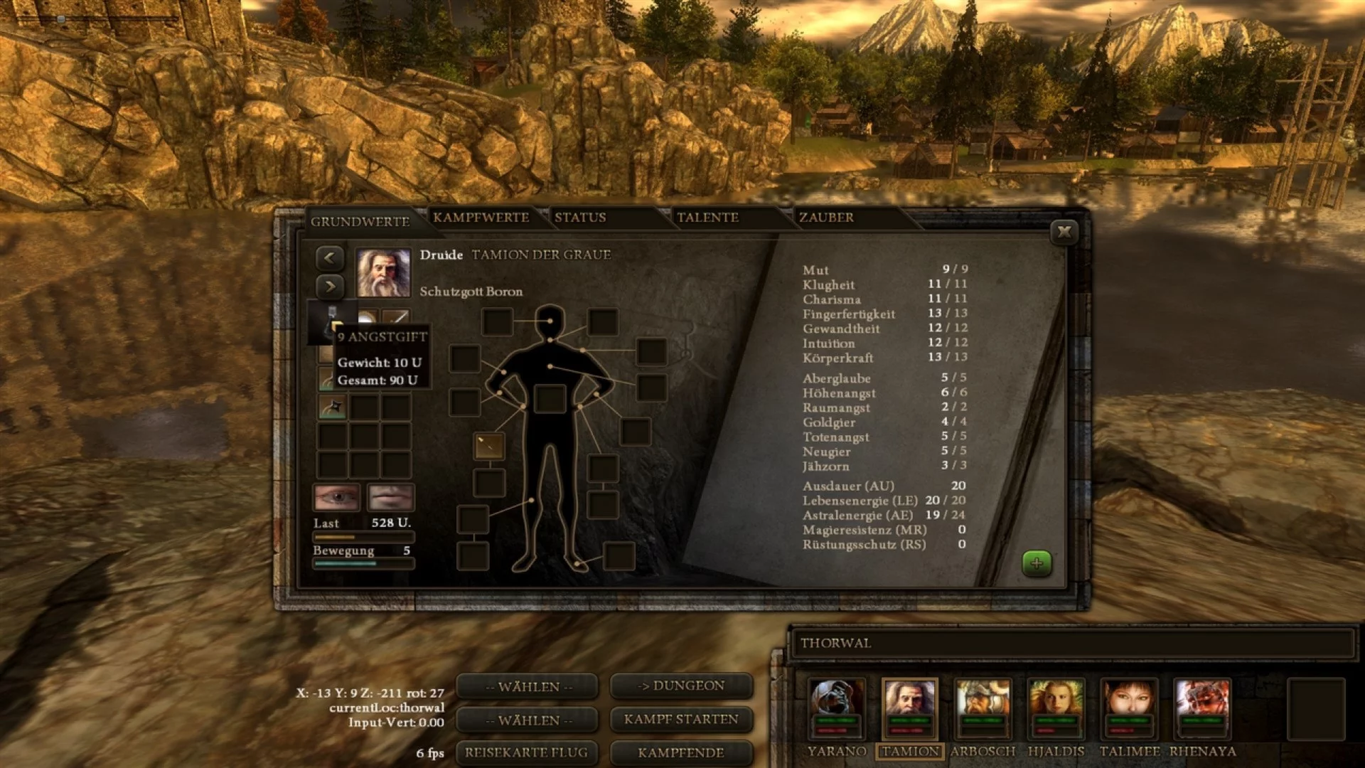 Изображение игры: Realms of Arkania: Blade of Destiny HD