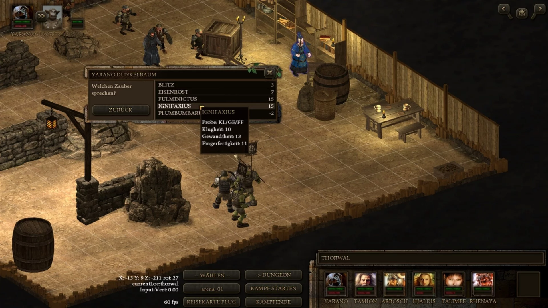 Изображение игры: Realms of Arkania: Blade of Destiny HD