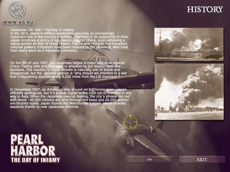 Изображение игры: Pearl Harbor: The Day of Infamy