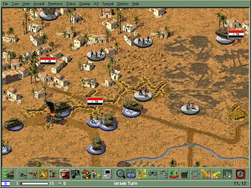 Изображение игры: Arab-Israeli Wars