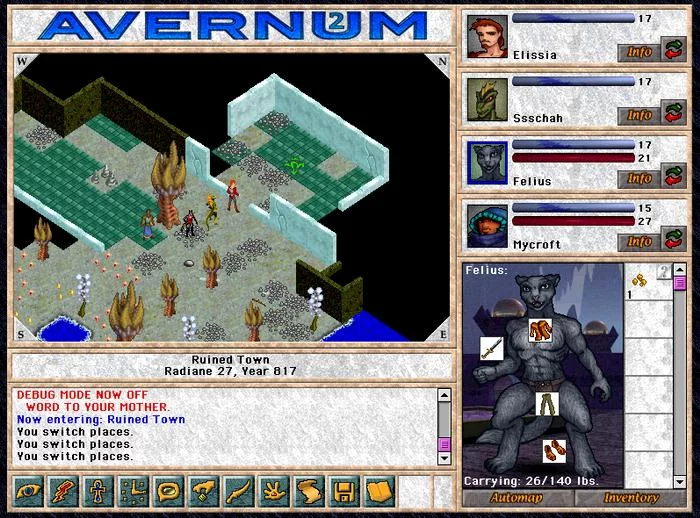Изображение игры: Avernum 2
