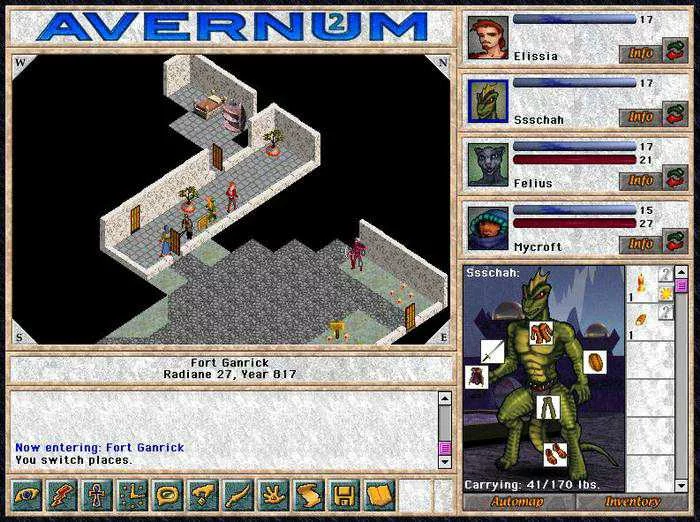 Изображение игры: Avernum 2