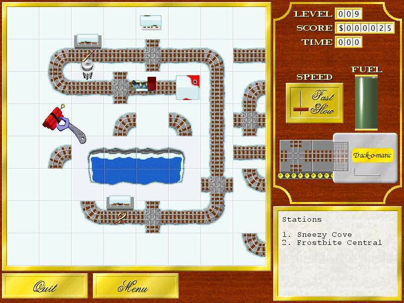 Изображение игры: Track Trouble