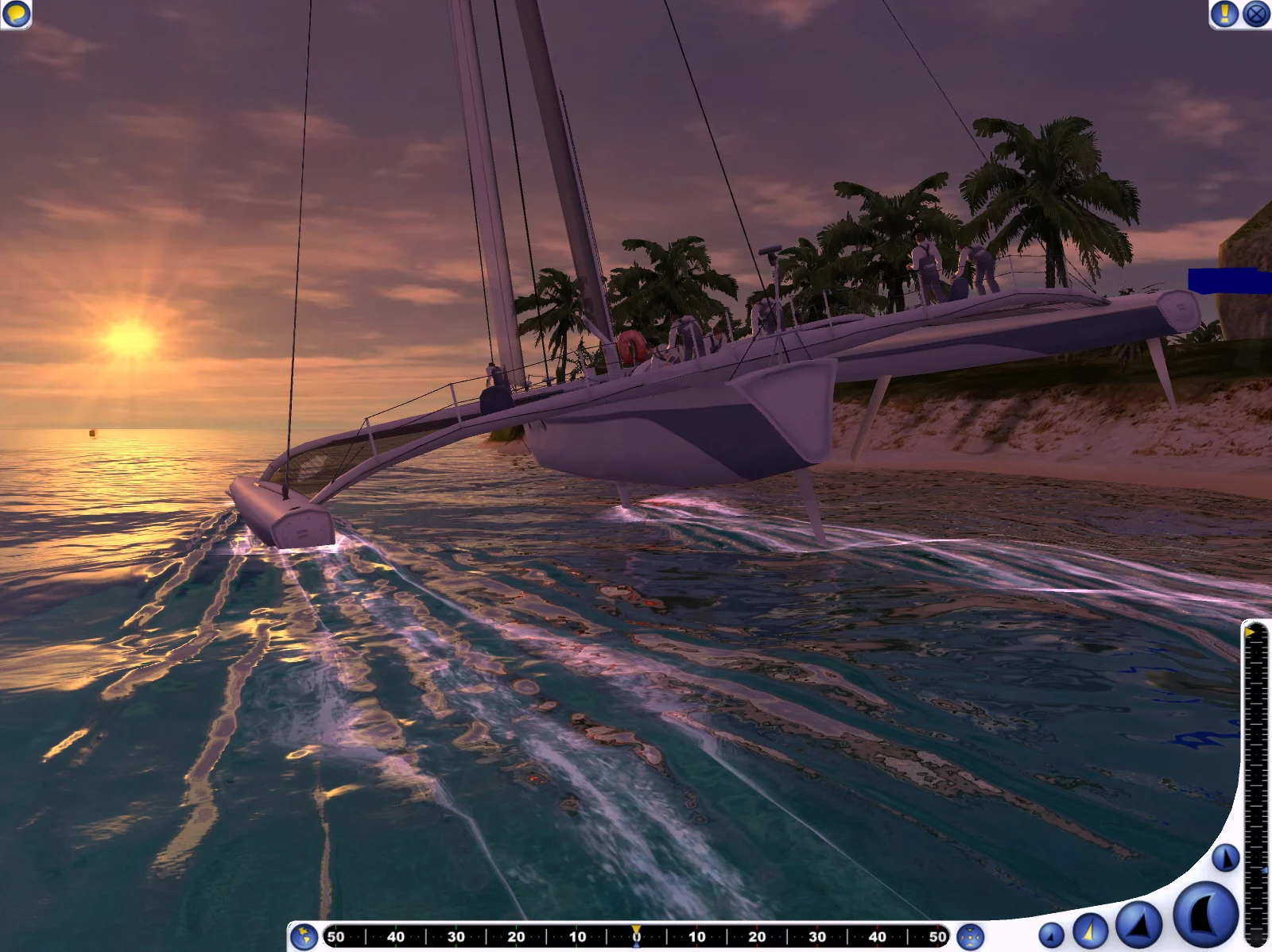 Изображение игры: Virtual Skipper 3