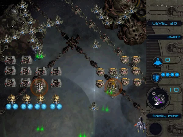Изображение игры: Alien Sky