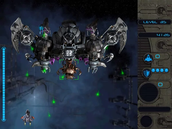 Изображение игры: Alien Sky