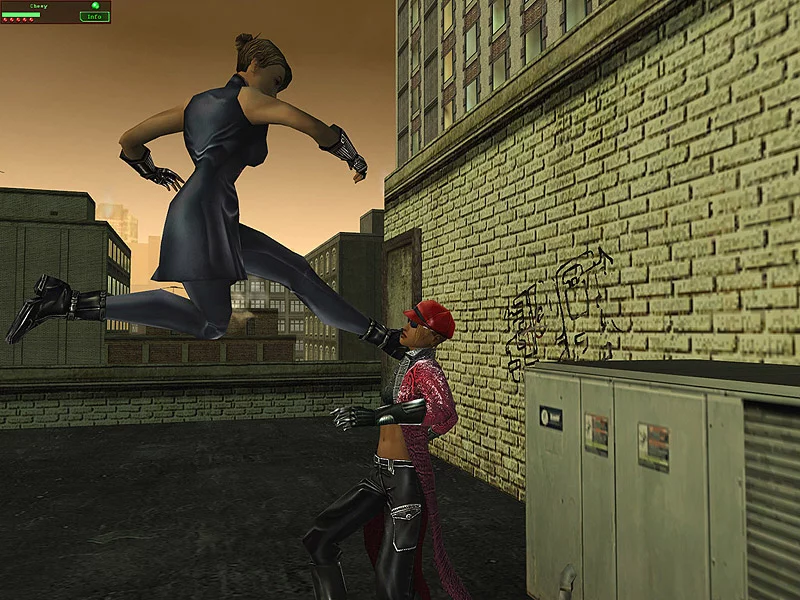 Изображение игры: The Matrix Online