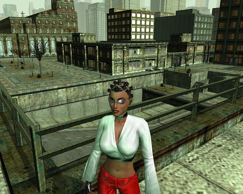 Изображение игры: The Matrix Online
